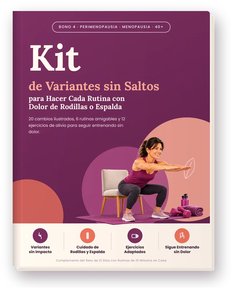 Kit de Variantes sin Saltos para Rodillas o Espalda